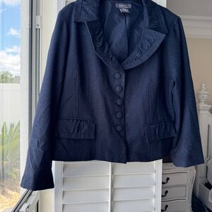 George Blue Blazer Professional Suit Jacket